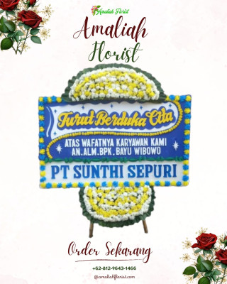 Papan Bunga Duka di Tinjoman Lama