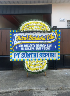 Papan Bunga Duka di Tinjoman Lama