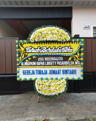 Papan Bunga Duka di Tinjoman Lama