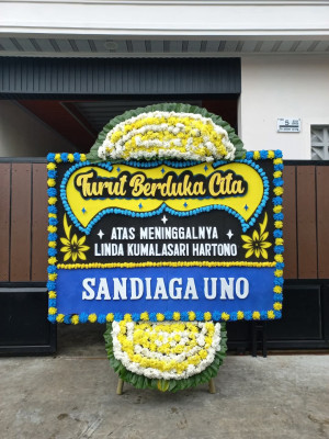Papan Bunga Duka di Tinjoman Lama